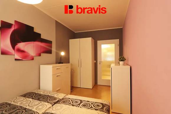 Pronájem bytu 2+kk, Brno - Bohunice, ul. Arménská, šatna, komora, lodžie