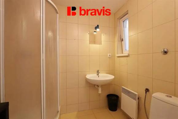 Pronájem mezonetového bytu 1+kk, 46,31 m2, nezařízený, Brno - Královo Pole, ul. Srbská, v blízkosti Technologického Parku