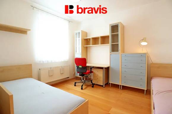 Pronájem bytu 2+kk, Brno - Řečkovice, ulice Oranžová, terasa