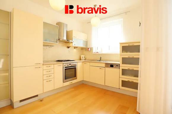Pronájem bytu 2+kk, Brno - Řečkovice, ulice Oranžová, terasa