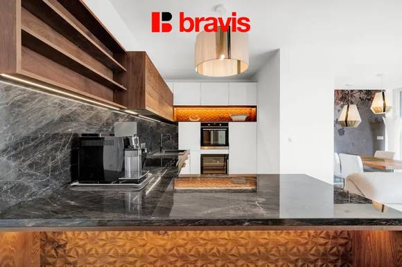 Prodej nadstandartního bytu 4+kk, ul. Kotlářská, Brno - Veveří, terasa, balkon, garážové stání, sklep