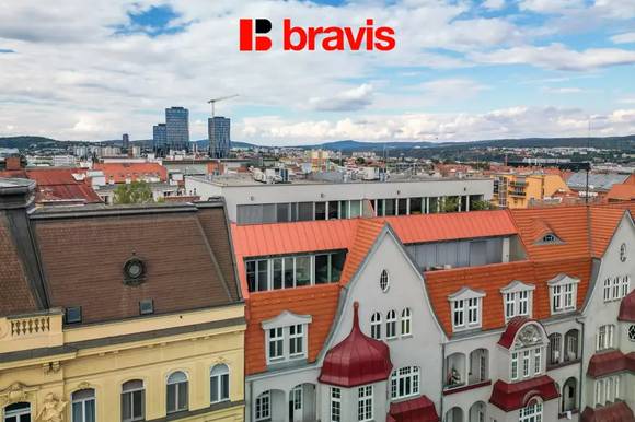 Prodej nadstandartního bytu 4+kk, ul. Kotlářská, Brno - Veveří, terasa, balkon, garážové stání, sklep