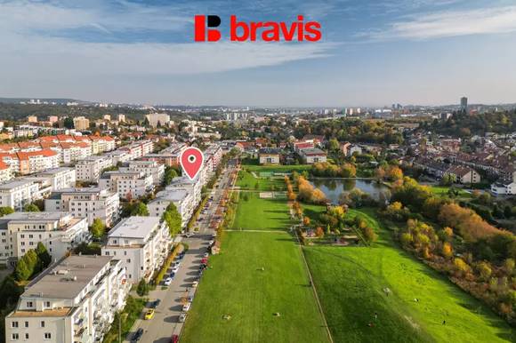 Prodej krásného bytu 4+kk, ul. V Újezdech, Brno - Medlánky, parkování, terasa