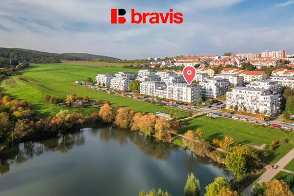 Prodej krásného bytu 4+kk, ul. V Újezdech, Brno - Medlánky, parkování, terasa