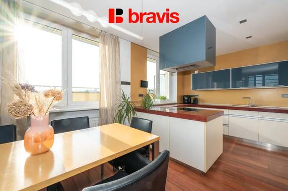 Prodej krásného bytu 4+kk, ul. V Újezdech, Brno - Medlánky, parkování, terasa