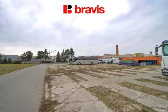 Pronájem volné plochy pozemku, od 400 m2 do 1100 m2, Brno - Přízřenice, ul. Staré Náměstí