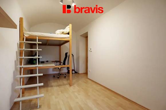 Pronájem bytu 1+1, ul. Jana Uhra, Brno - Veveří, terasa
