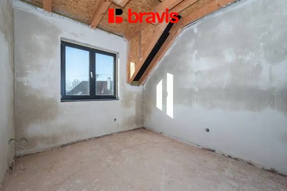 Prodej rodinného domu 4+kk (Dům B), obec Vlasatice, Brno-venkov, novostavba, solární panely