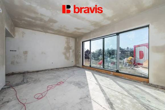 Prodej rodinného domu 4+kk (Dům B), obec Vlasatice, Brno-venkov, novostavba, solární panely