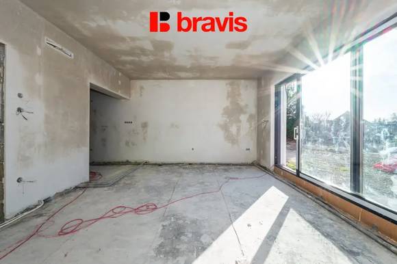 Prodej rodinného domu 4+kk (Dům B), obec Vlasatice, Brno-venkov, novostavba, solární panely