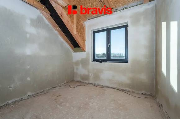 Prodej rodinného domu 4+kk (Dům B), obec Vlasatice, Brno-venkov, novostavba, solární panely