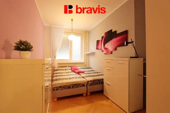 Pronájem bytu 2+kk, Brno - Bohunice, ul. Arménská, šatna, komora, lodžie