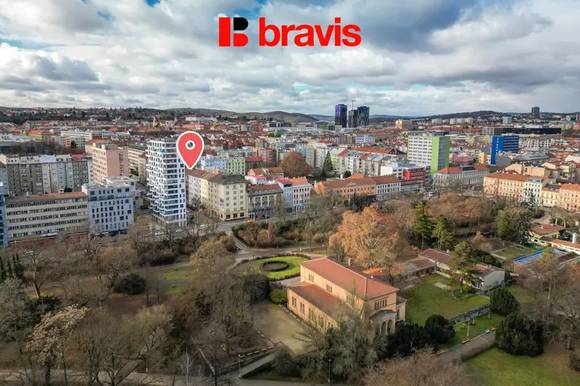 Prodej mezonetového bytu 4+kk, ul. Burešova, Brno - Veveří, terasa, sklep