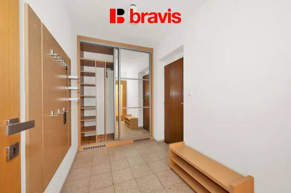 Prodej mezonetového bytu 4+kk, ul. Burešova, Brno - Veveří, terasa, sklep