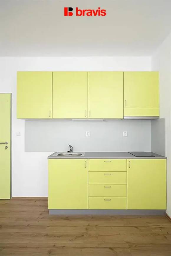 Pronájem velmi pěkného bytu 1+kk, Brno - Staré Brno, ul. Rybářská, nezařízený