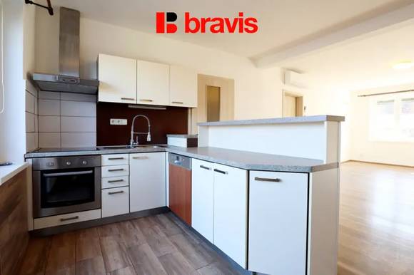Pronájem byty 2+kk, ul. Cacovická, Brno - Husovice, klimatizace, terasa