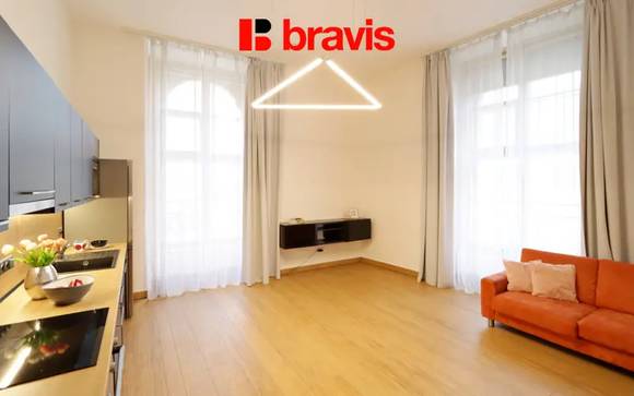 Pronájem hezkého bytu 3+kk, 70m², Brno-město, ulice Cejl - blíže centru