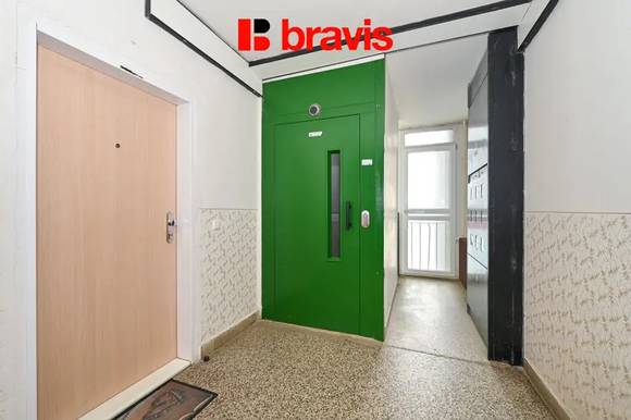 Prodej bytu 1+kk k rekonstrukci, ul. Sevastopolská, Brno - Starý Lískovec, balkon, sklep