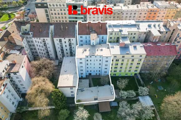 Prodej bytu 1+1, 27,78 m2, Brno - Veveří, ul. Bayerova, sklep, blízko centra s výbornou dostupností