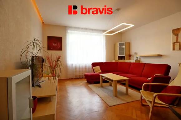 Pronájem bytu 2+1, ul. Renneská třída, Brno - Štýřice, zařízený