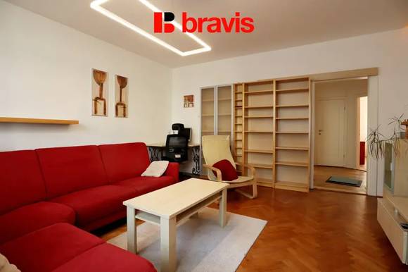 Pronájem bytu 2+1, ul. Renneská třída, Brno - Štýřice, zařízený