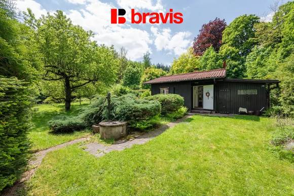 Prodej chaty s pozemkem v srdci přírody – Veverská Bítýška, Na Bílém potoce