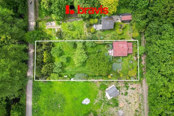 Prodej chaty s pozemkem v srdci přírody – Veverská Bítýška, Na Bílém potoce