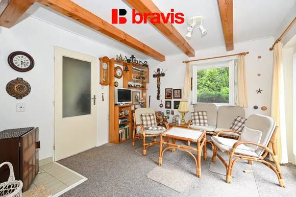 Prodej chaty s pozemkem v srdci přírody – Veverská Bítýška, Na Bílém potoce