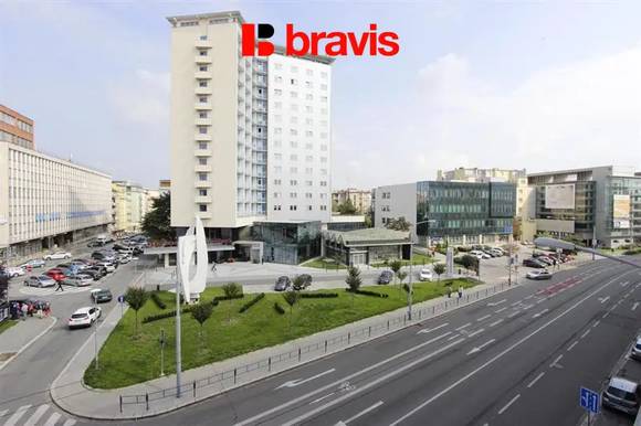 Pronájem bytu 1+1, Brno - střed, ul. Kounicova, balkon, částečně zařízený