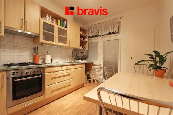 Pronájem bytu 1+1, Brno - střed, ul. Kounicova, balkon, částečně zařízený