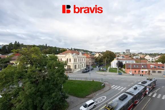 Prodej bytu 1+kk, Brno - Žabovřesky, balkon, sklep, garážové stání, ul. Sochorova