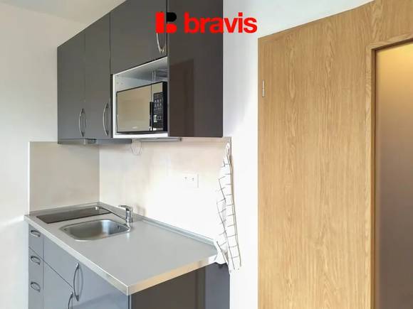 Prodej bytu 1+kk, Brno - Žabovřesky, balkon, sklep, garážové stání, ul. Sochorova