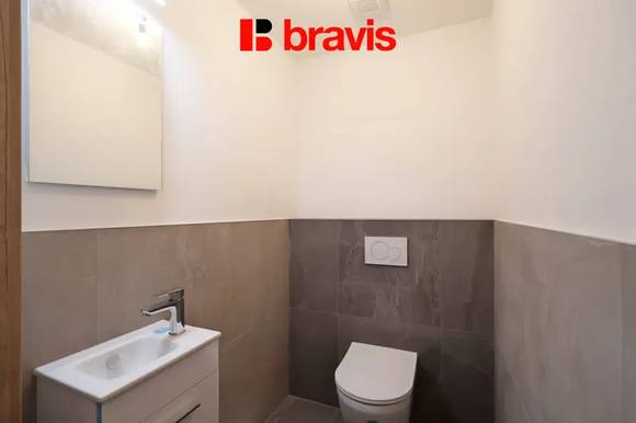 Prodej rodinného domu 4+kk (Dům A), obec Vlasatice, Brno-venkov, novostavba, solární panely