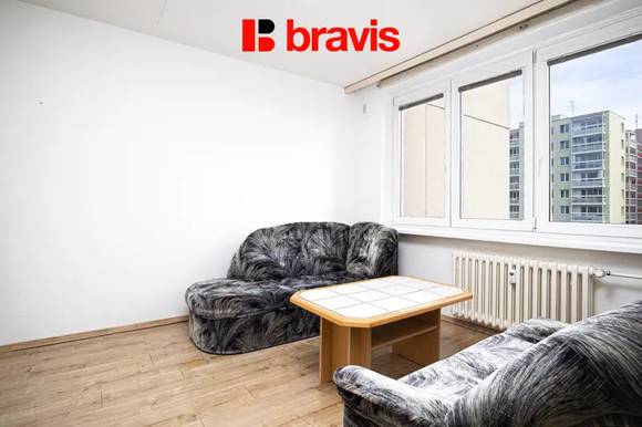 Pronájem bytu 2+kk, Brno - Bohunice, ul. Spodní, částečně zařízené