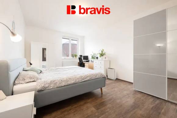 Sale of renovated 3+kk apartment, ul. Vranovská, Brno - Husovice, balcony, cellar