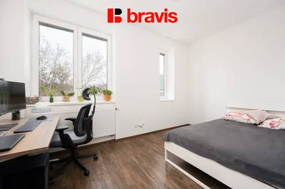 Sale of renovated 3+kk apartment, ul. Vranovská, Brno - Husovice, balcony, cellar