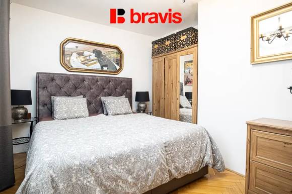 Prodej bytové jednotky 2+kk, ul. Jircháře, Brno- Staré Brno, po celkové rekonstrukci, sklep, šatna