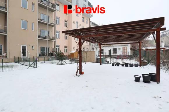 Prodej bytu 1+kk, Brno - Trnitá, ulice Stavební, balkon, sklep
