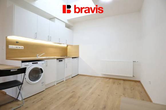 Prodej bytu 1+kk, Brno - Trnitá, ulice Stavební, balkon, sklep