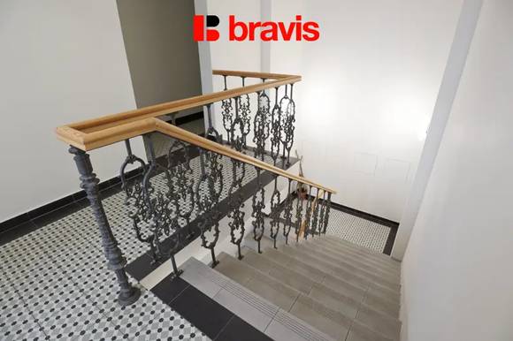 Prodej bytu 1+kk, Brno - Trnitá, ulice Stavební, balkon, sklep