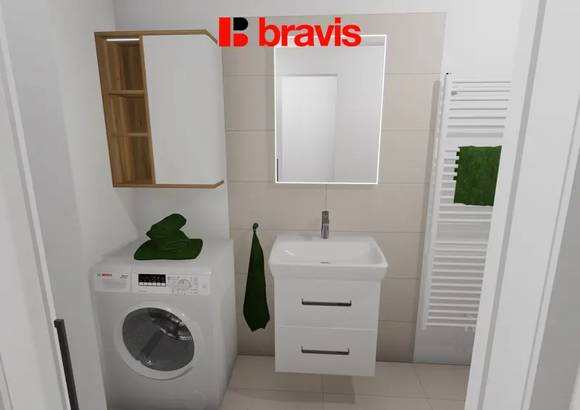 Prodej moderní novostavby bytu 2+kk, Lipůvka u Brna, balkon, parkovací stání a sklep v ceně
