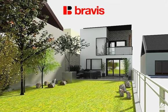 Prodej stavebního pozemku 462 m², obec Zbýšov, okres Vyškov, schválené územní rozhodnutí vč. projektové dokumentace na RD 4+KK