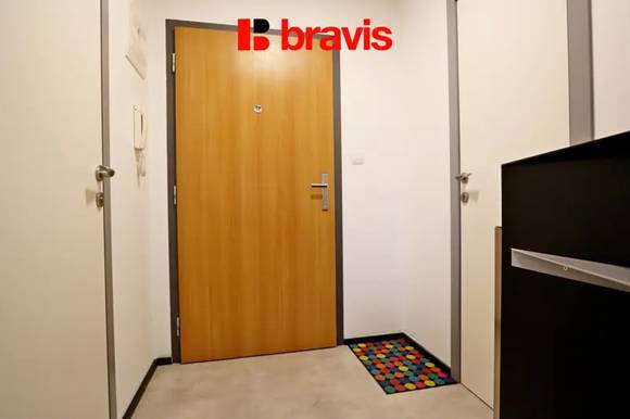 Rent flat 1+KK, Lidická str., Brno - střed, furnished, terrace, cellar