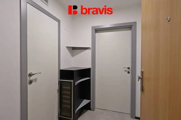 Rent flat 1+KK, Lidická str., Brno - střed, furnished, terrace, cellar