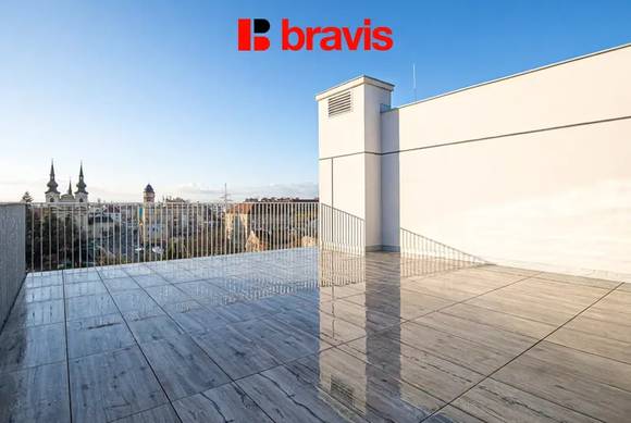 Podnájem bytu 3+kk, Brno - Zábrdovice, ul. Auerswaldova, garážové stání, novostavba, terasa,  první nájemník