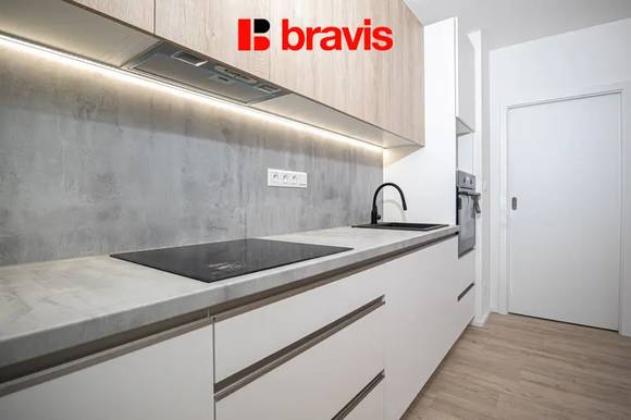 Podnájem bytu 3+kk, Brno - Zábrdovice, ul. Auerswaldova, garážové stání, novostavba, terasa,  první nájemník