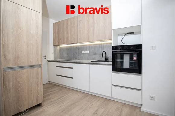 Podnájem bytu 3+kk, Brno - Zábrdovice, ul. Auerswaldova, garážové stání, novostavba, terasa,  první nájemník
