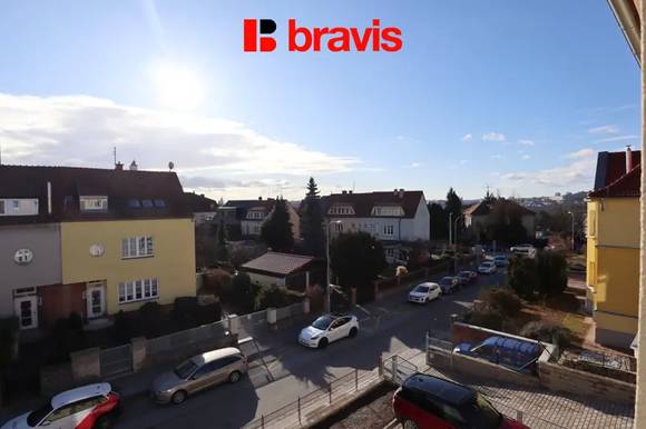 Pronájem bytu 3+kk, Brno  - Stránice, Havlíčkova ul., klimatizace, balkon, sklep, parkovací stání