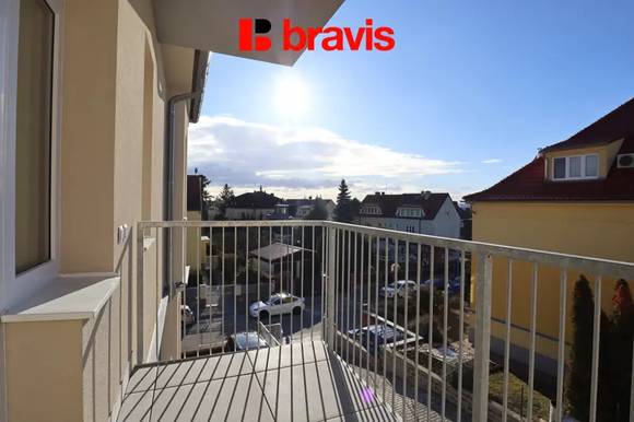 Pronájem bytu 3+kk, Brno  - Stránice, Havlíčkova ul., klimatizace, balkon, sklep, parkovací stání