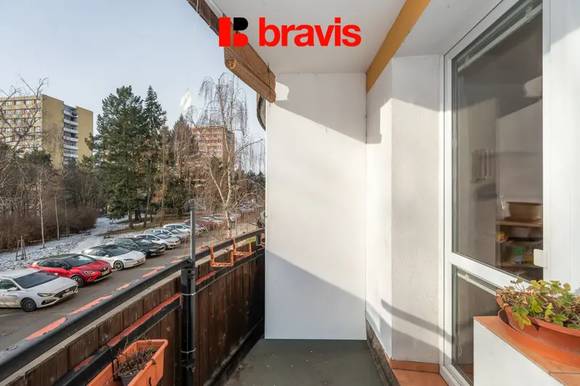 Prodej bytu 2+1+nika, Brno - Lesná, OV, lodžie, žádaná lokalita, ulice Haškova